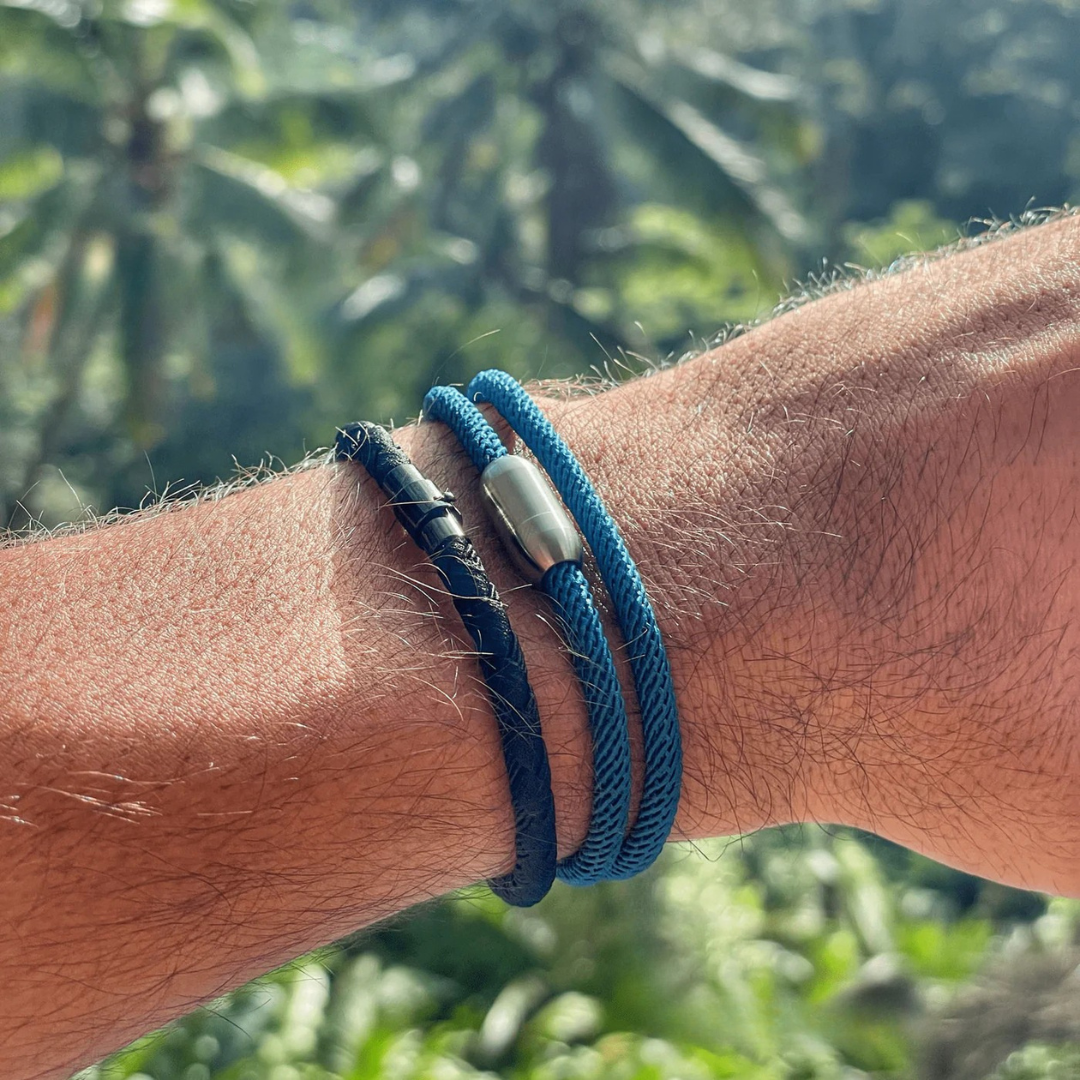 Blue Rope Bracelet
