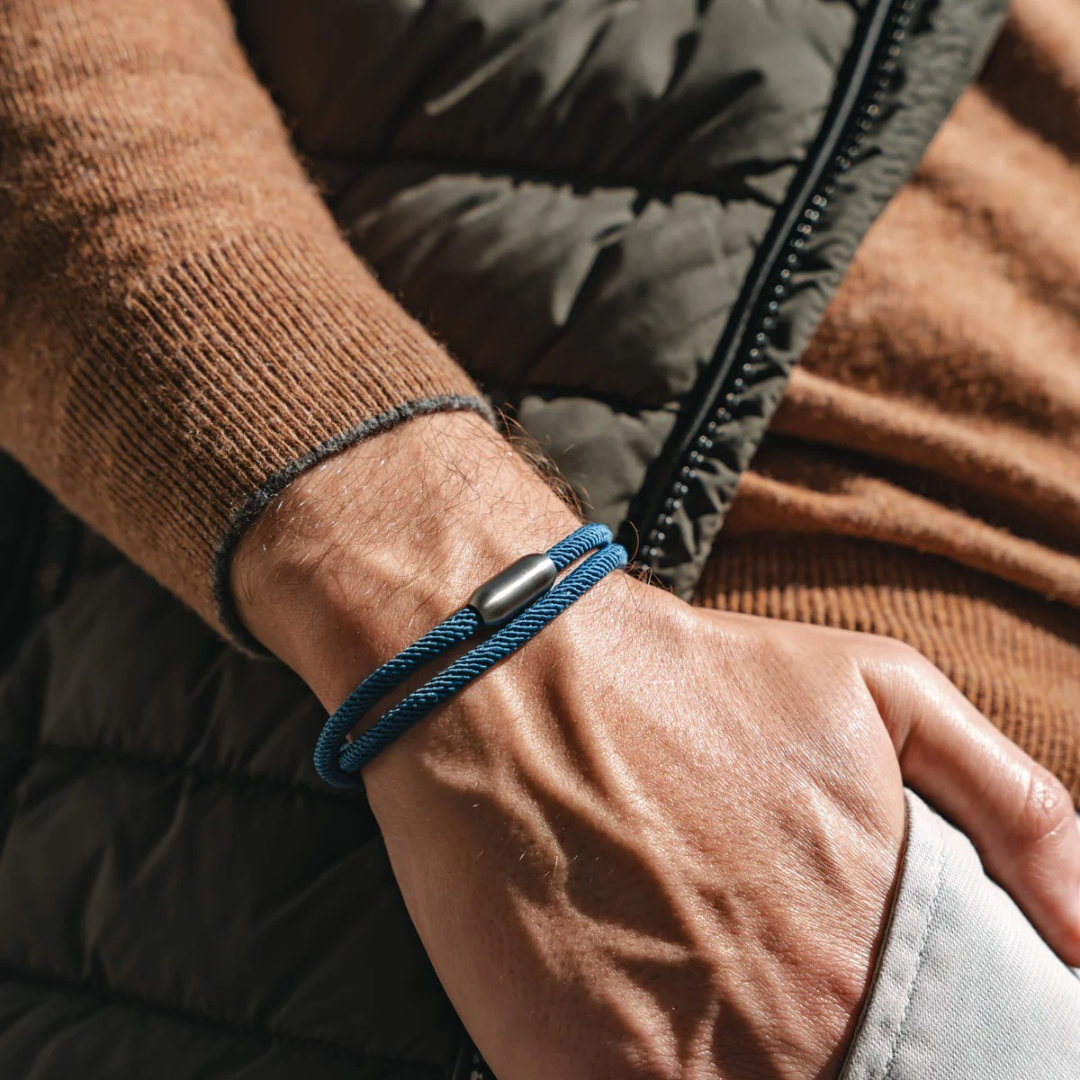 Blue Rope Bracelet