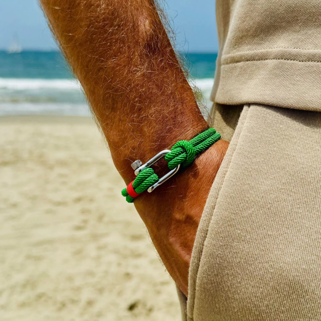 Green Rope Bracelet