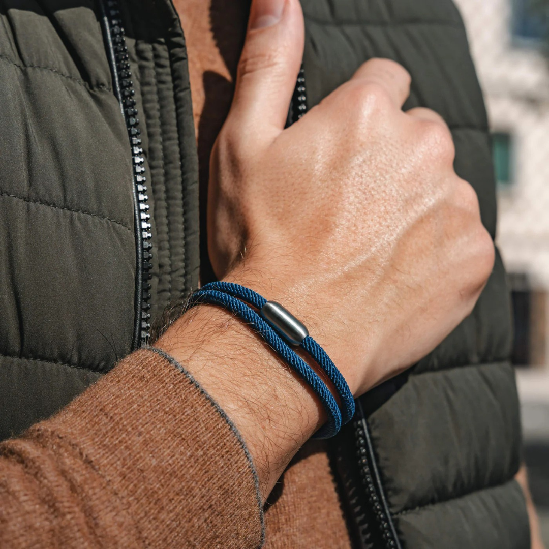 Blue Rope Bracelet