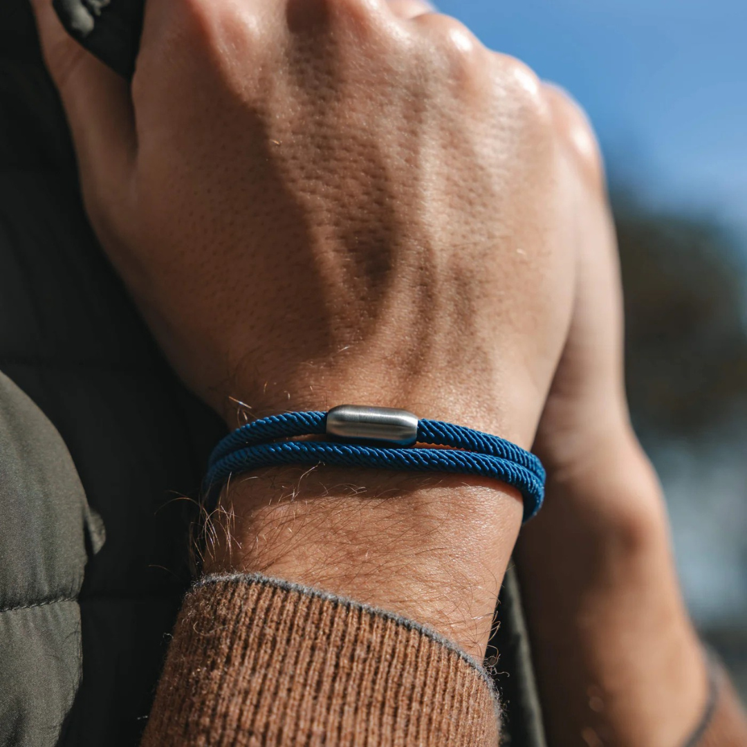 Blue Rope Bracelet