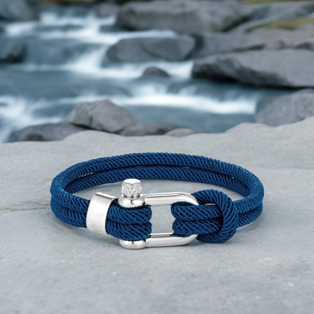Blue Rope Bracelet