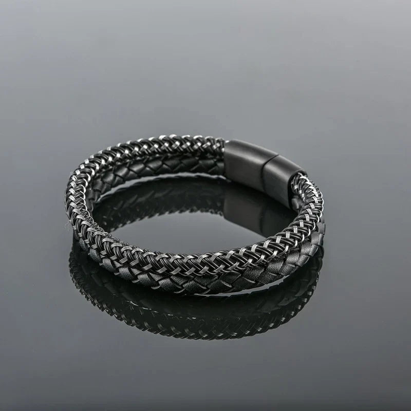 Leren armband