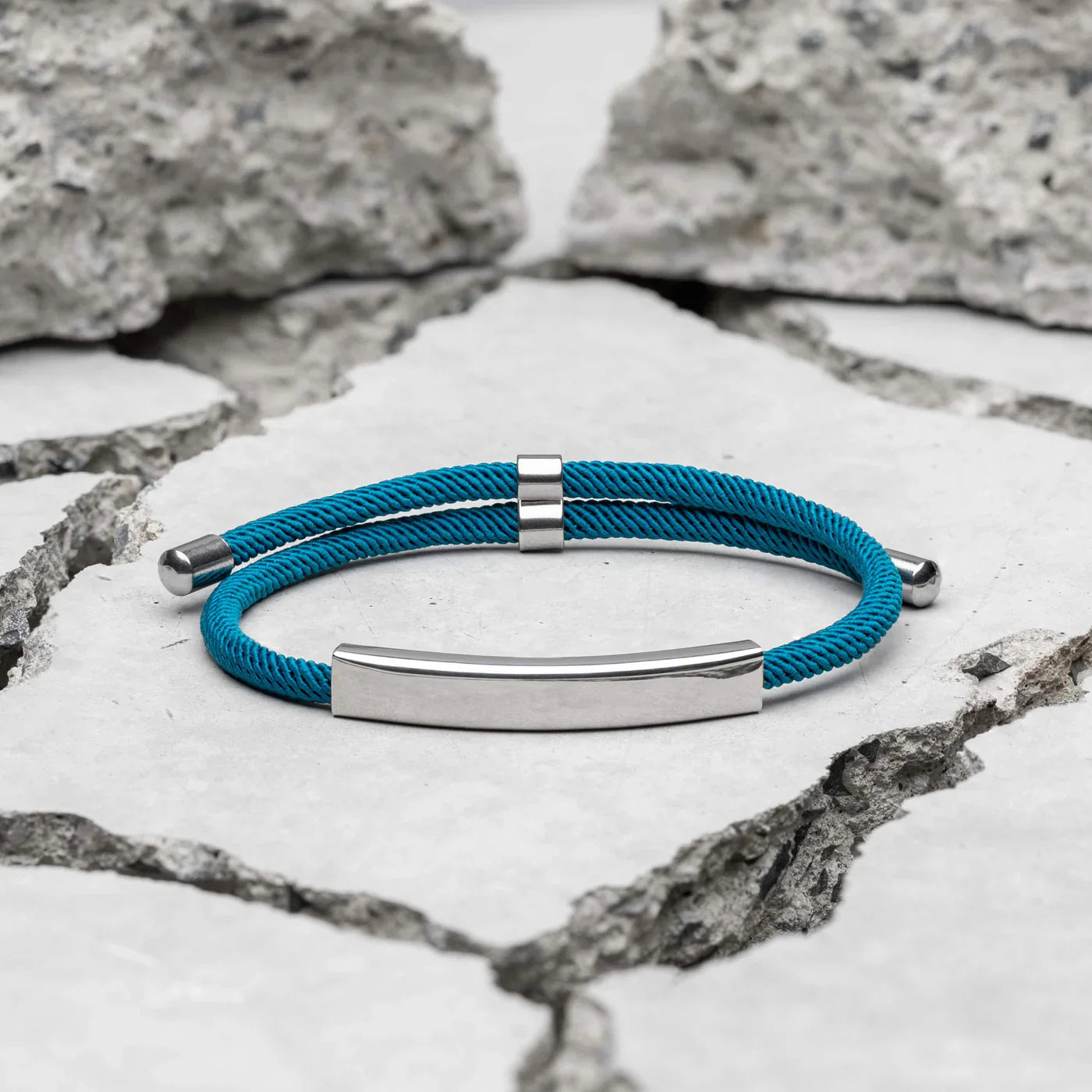 Blue Rope Bracelet