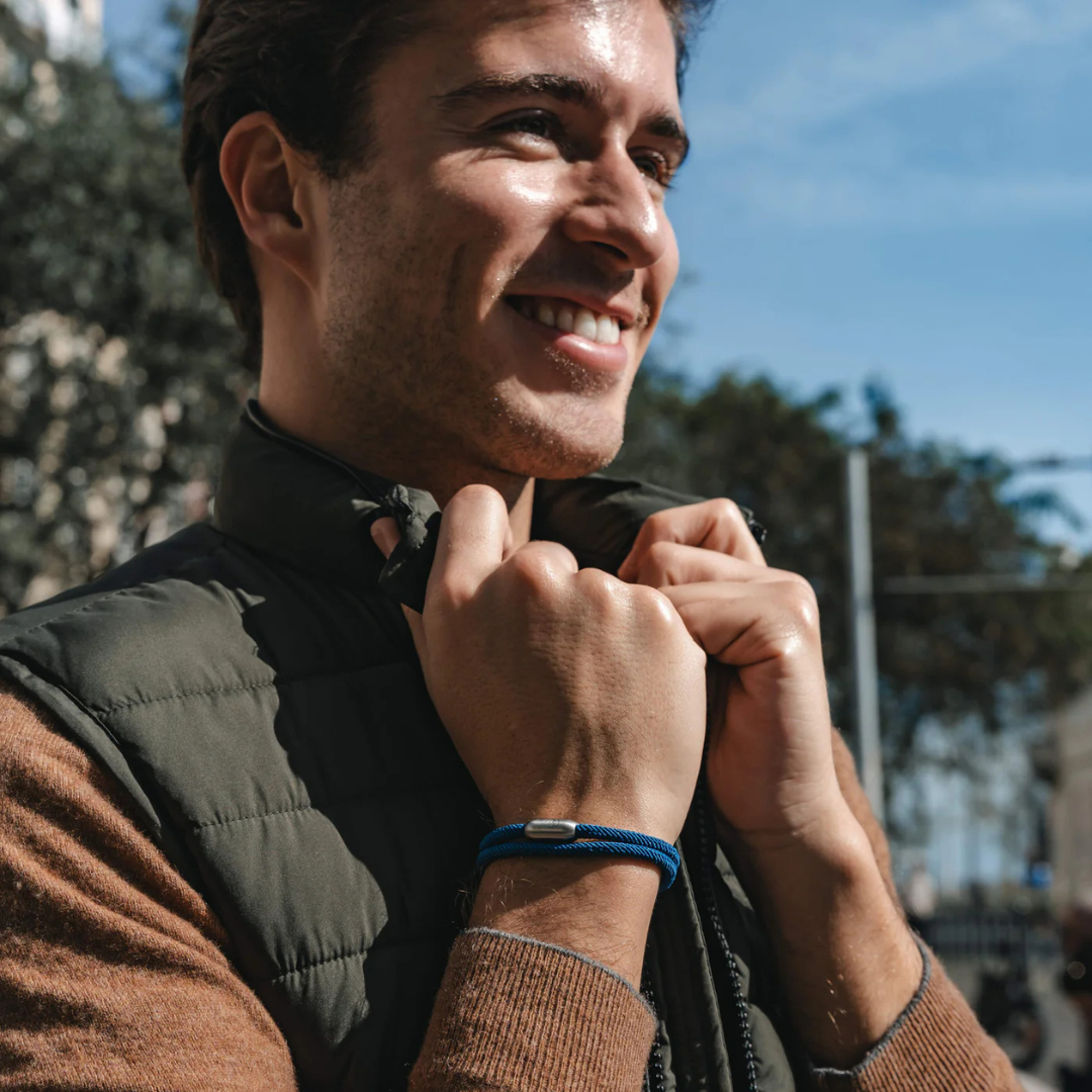 Blue Rope Bracelet