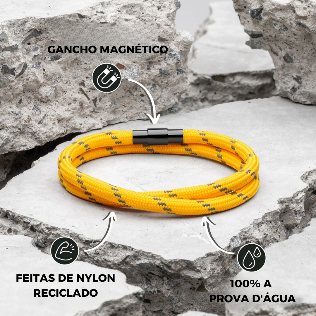 Yellow Minimalist Rope Bracelet