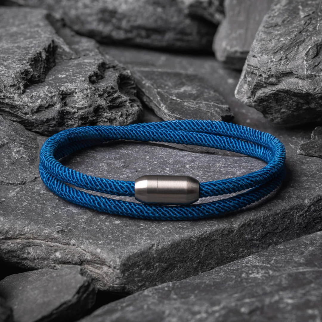 Blue Rope Bracelet