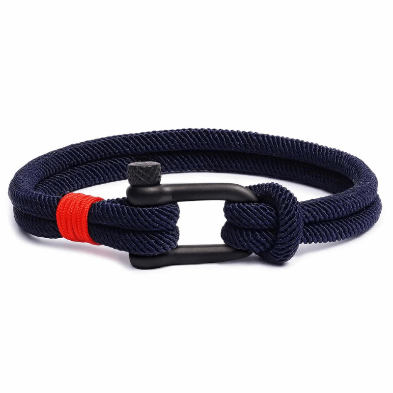 Blue Rope Bracelet
