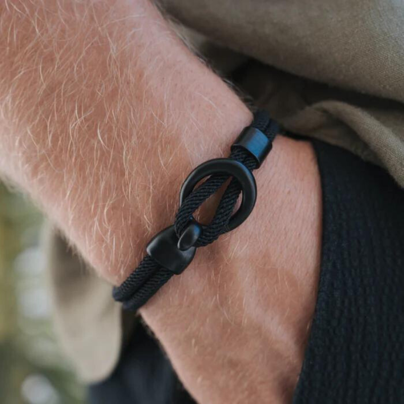 Black Rope Bracelet