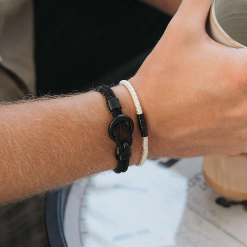 Black Rope Bracelet