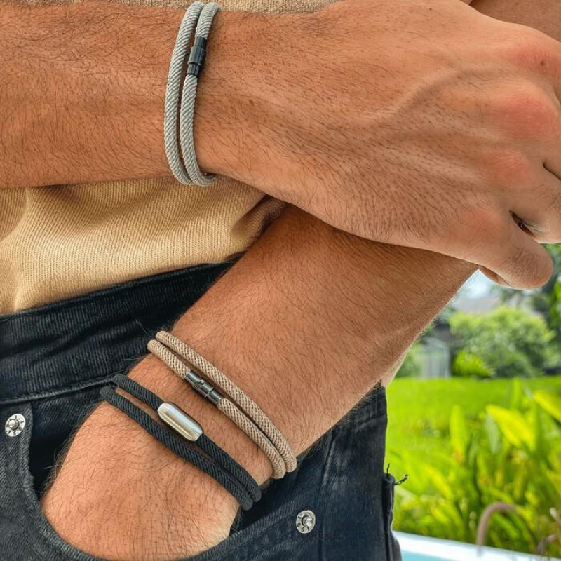 Black Rope Bracelet
