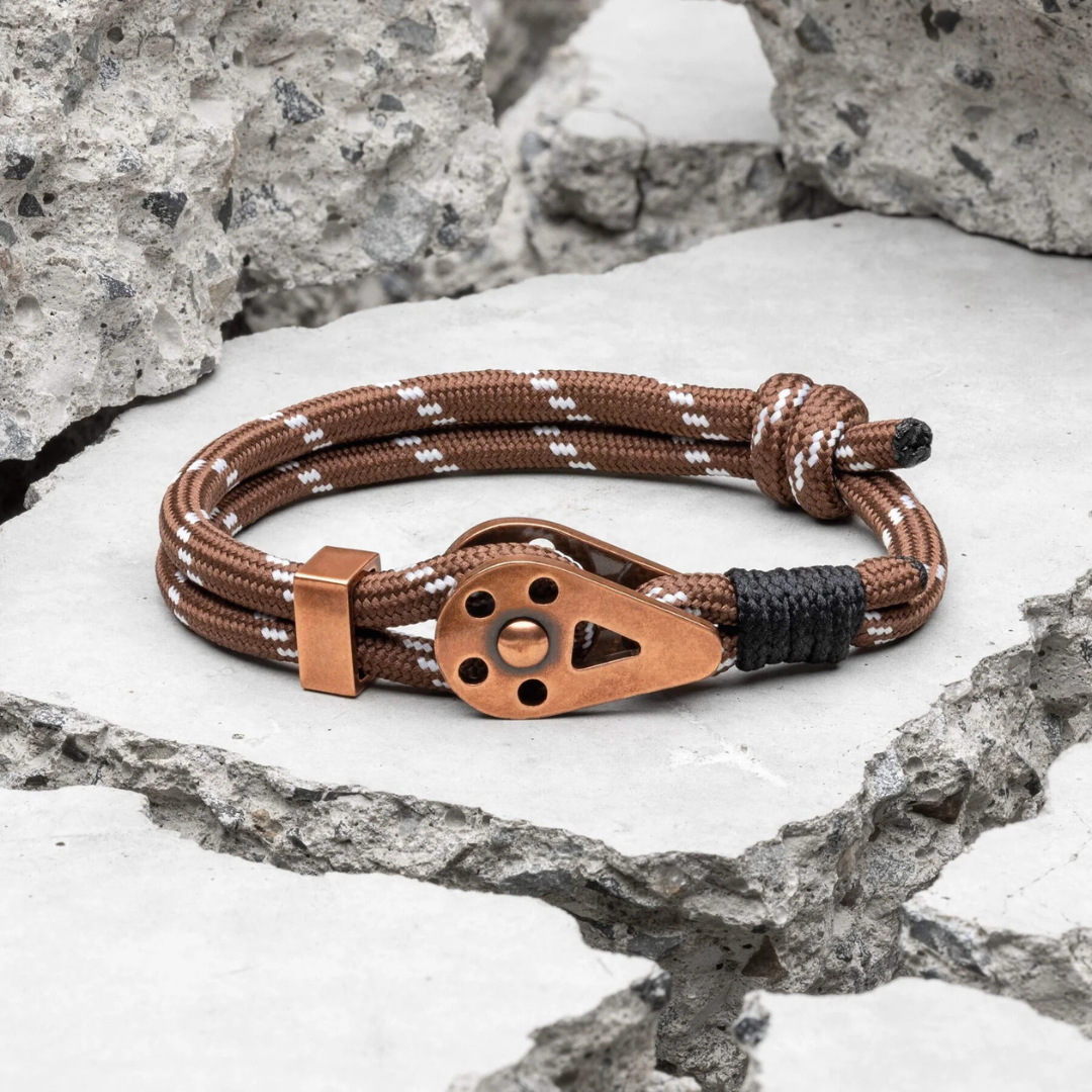 Brown Copper Rope Bracelet