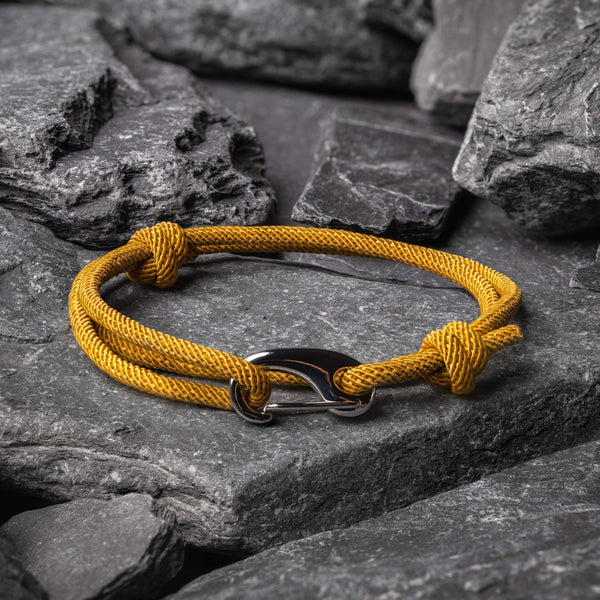 Mustard Rope Bracelet