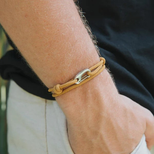 Mustard Rope Bracelet