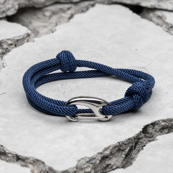 Navy Blue Rope Bracelet