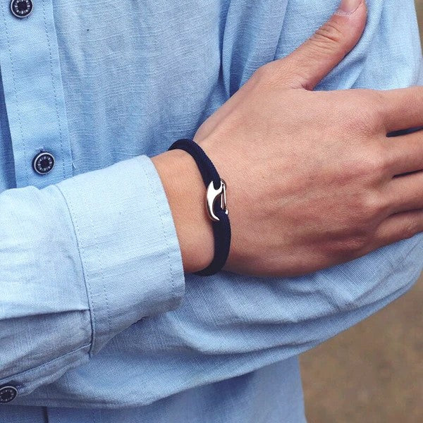 Navy Blue Rope Bracelet