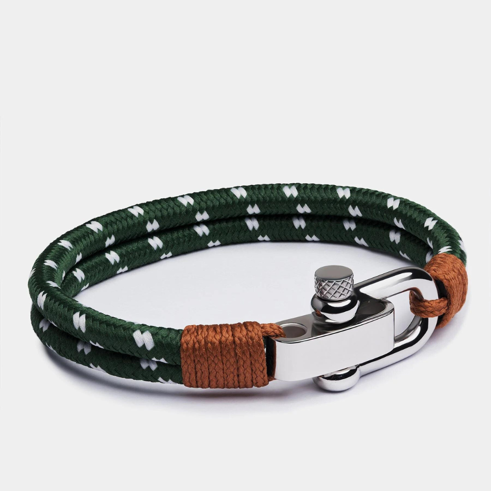 Green Sailor Rope Bracelet