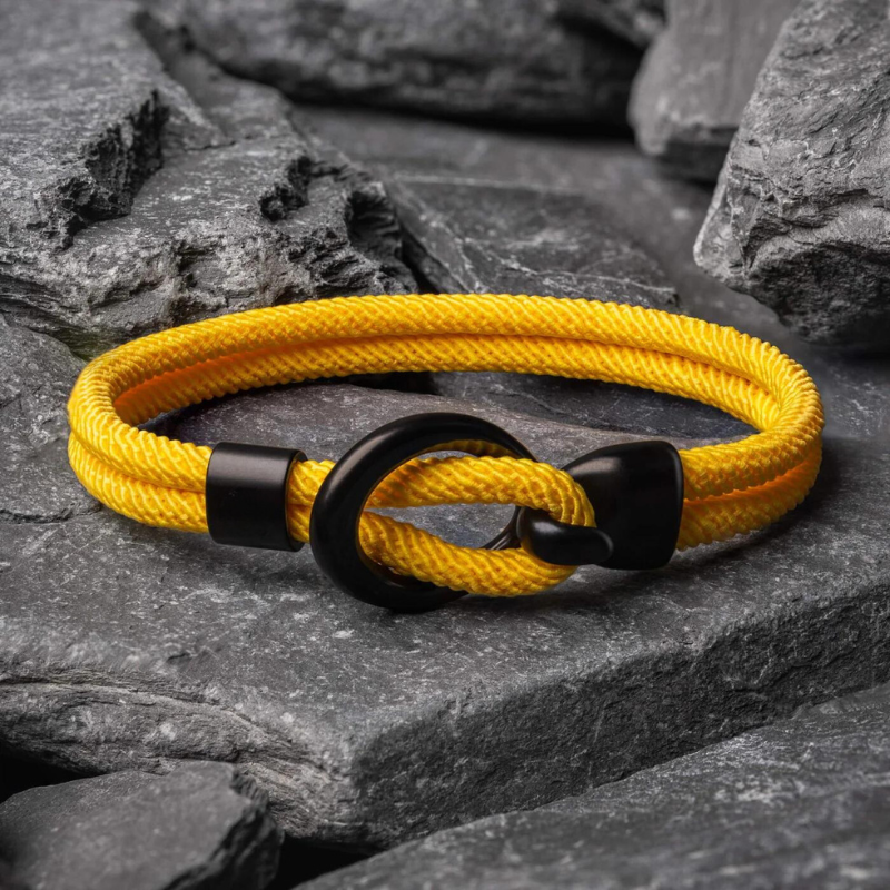 Yellow Rope Bracelet