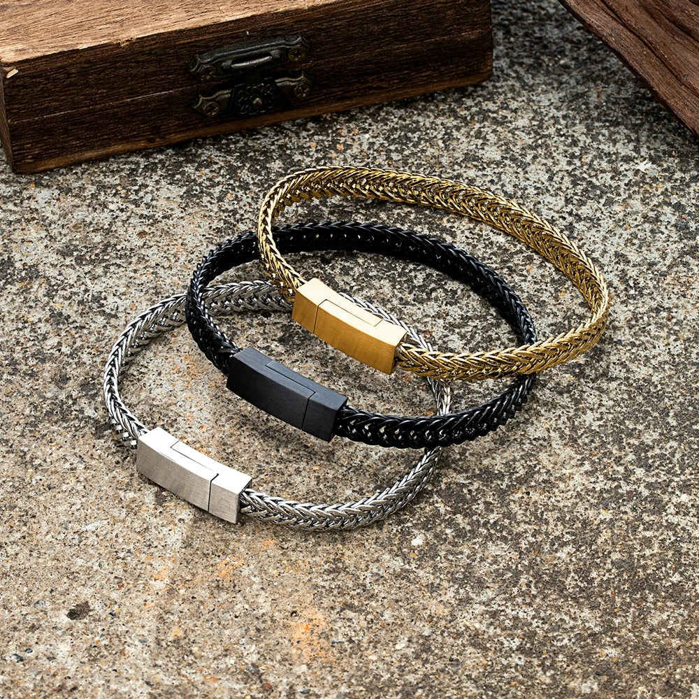Black Metal Bracelet