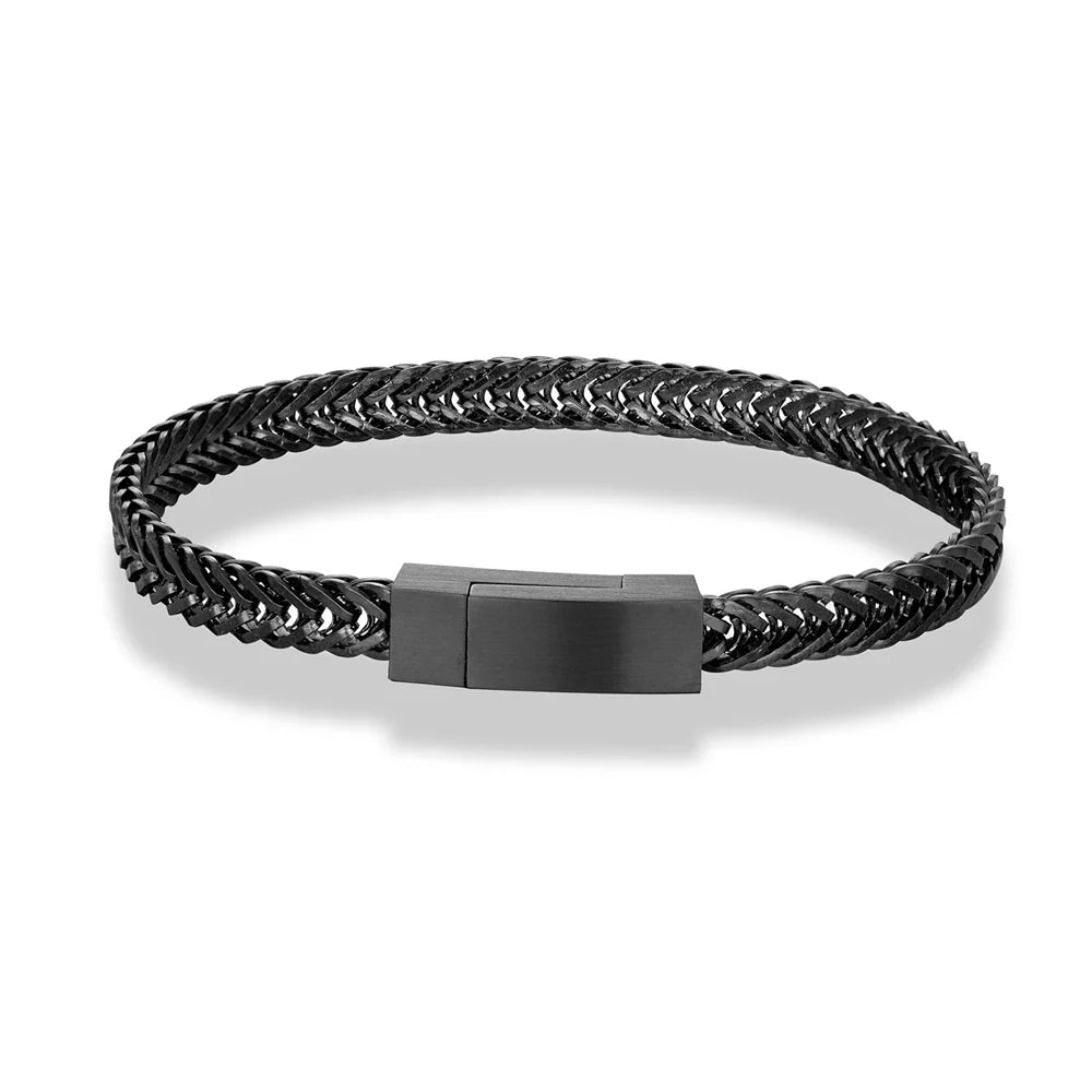 Black Metal Bracelet