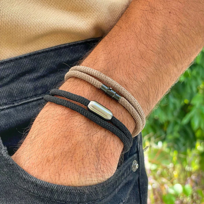 Black Rope Bracelet