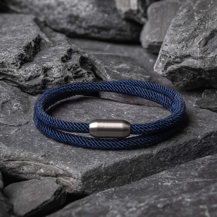 Dark Blue Rope Bracelet