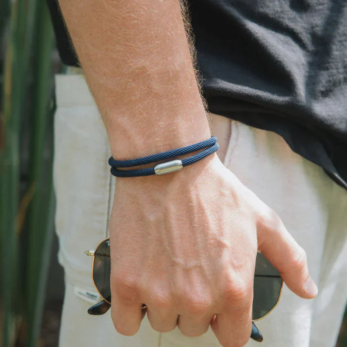 Dark Blue Rope Bracelet