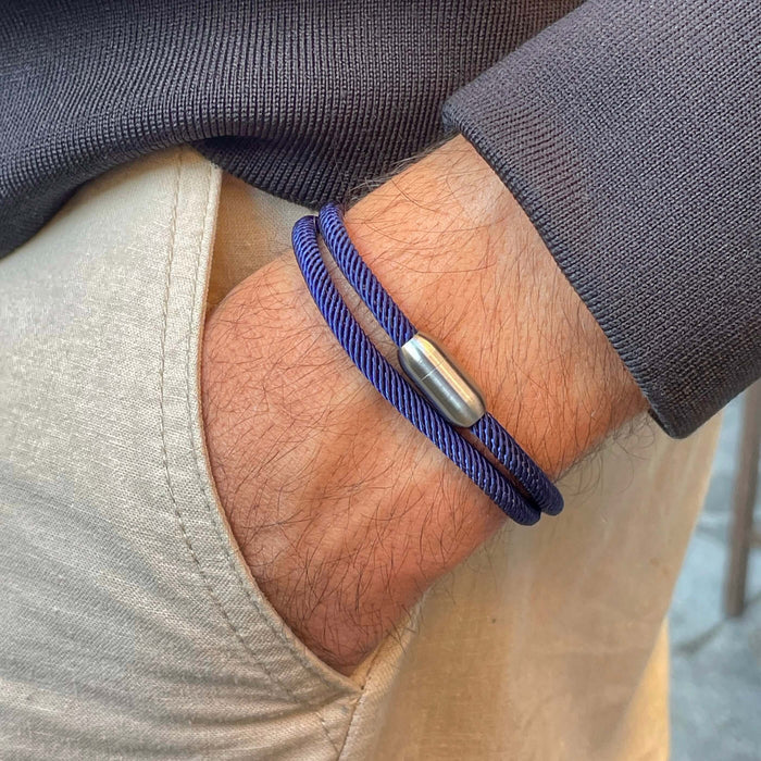 Dark Blue Rope Bracelet