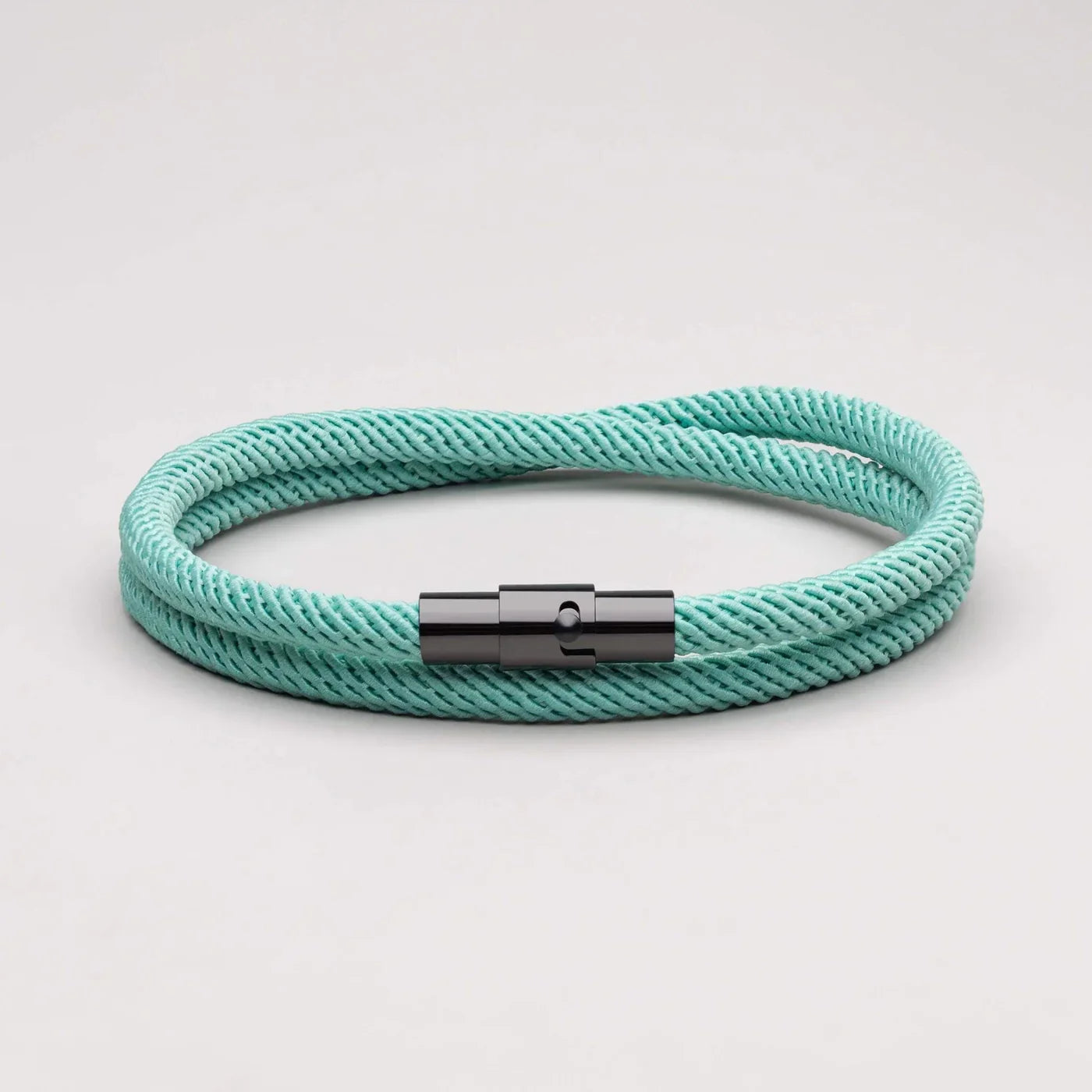 Hellblau minimalistisches Seilarmband