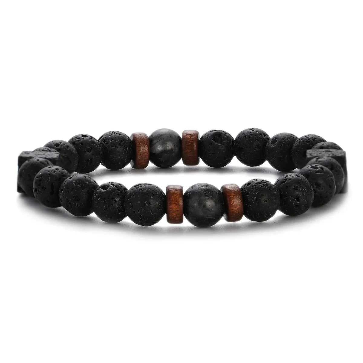 Volcanic Lava Stone Bracelet