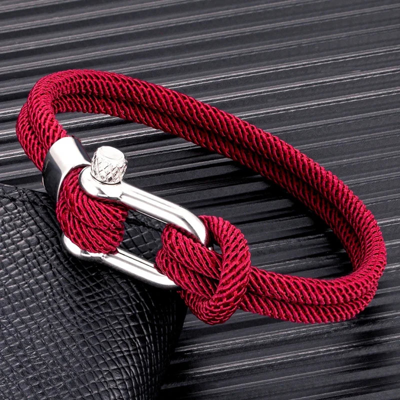 Wine Rope Bracelet