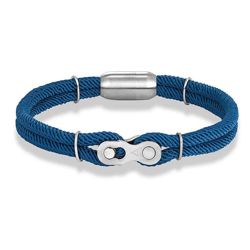 Blue Rope Bracelet