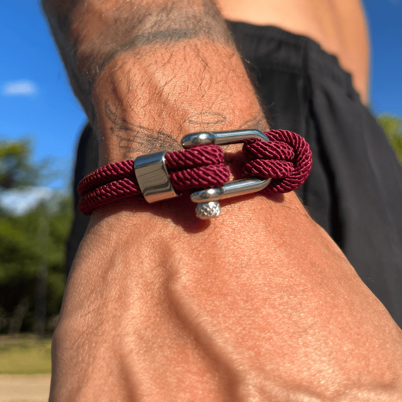 Wine Rope Bracelet