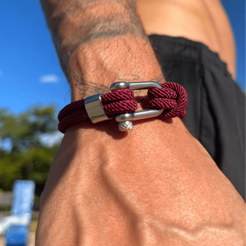 Wine Rope Bracelet