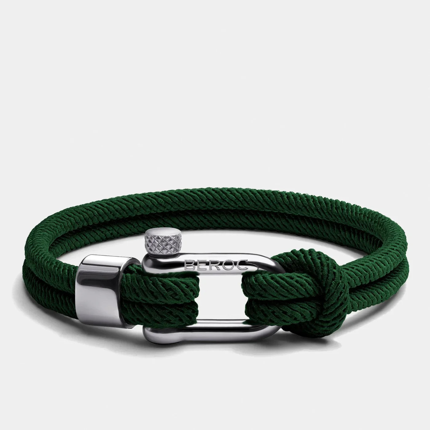 Grüner Seilarmband