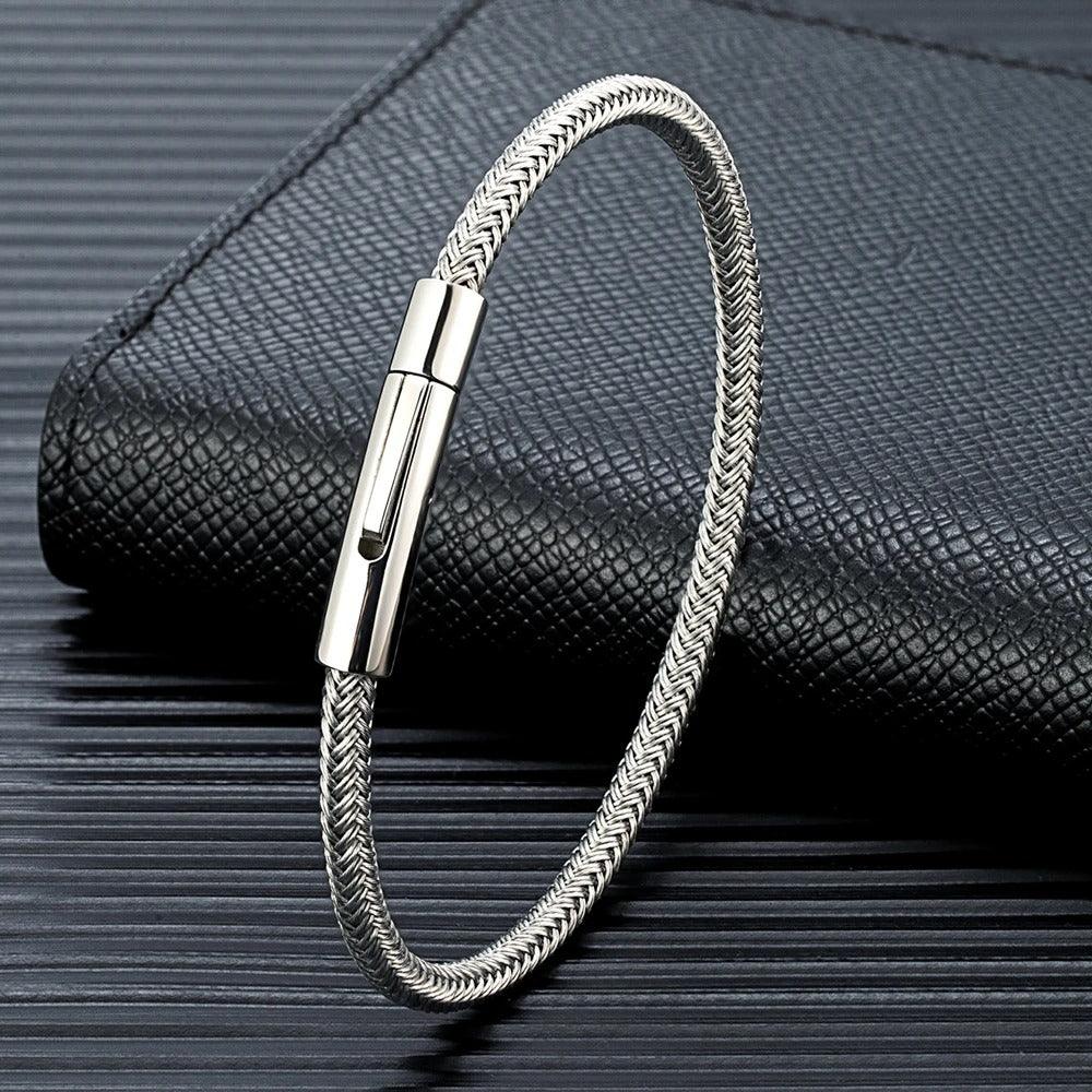Silver Stainless Steel Bracelet