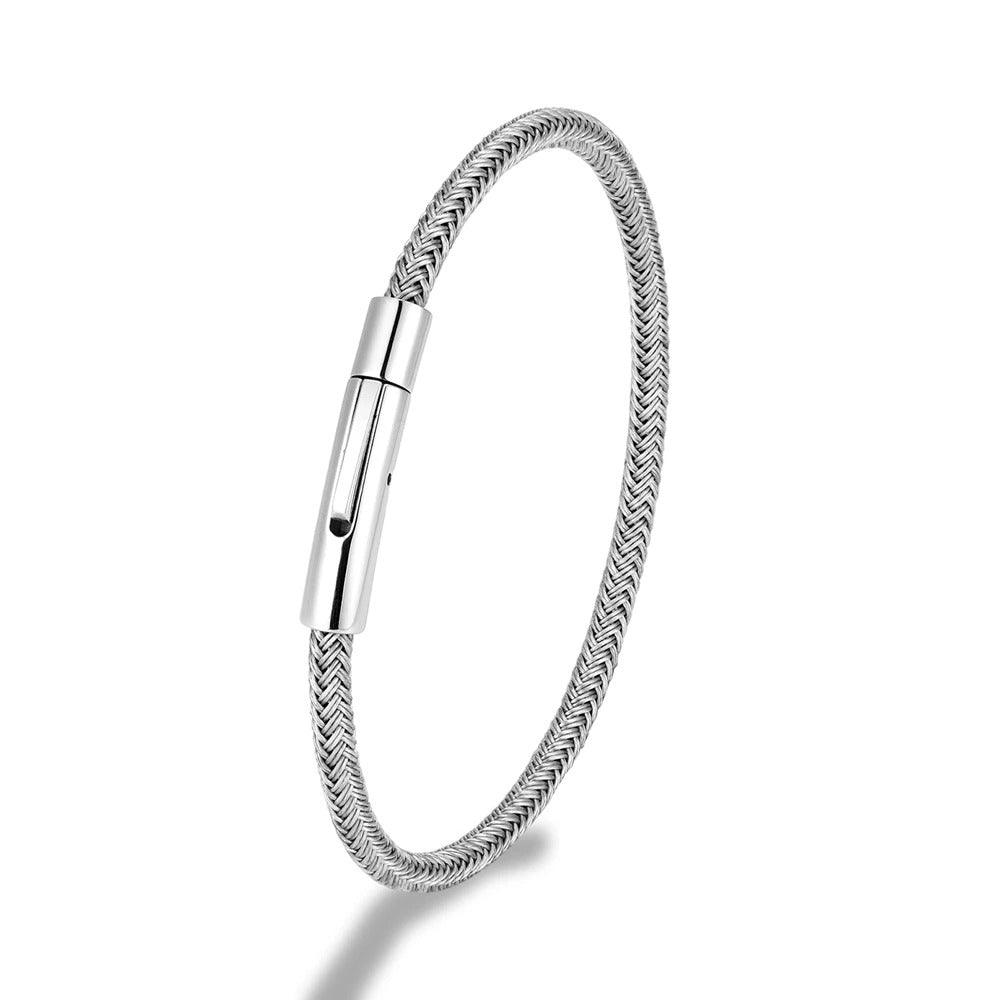 Silver Stainless Steel Bracelet