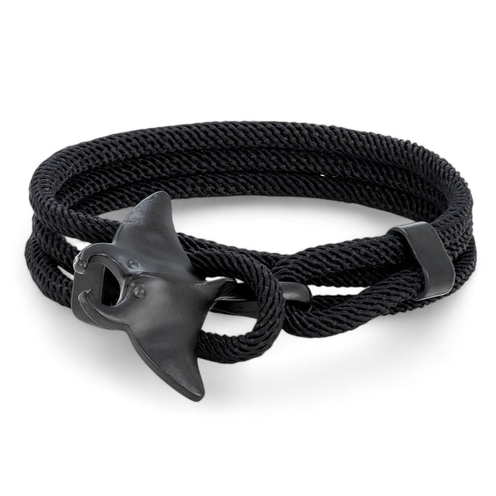 Black Ocean Rope Bracelet