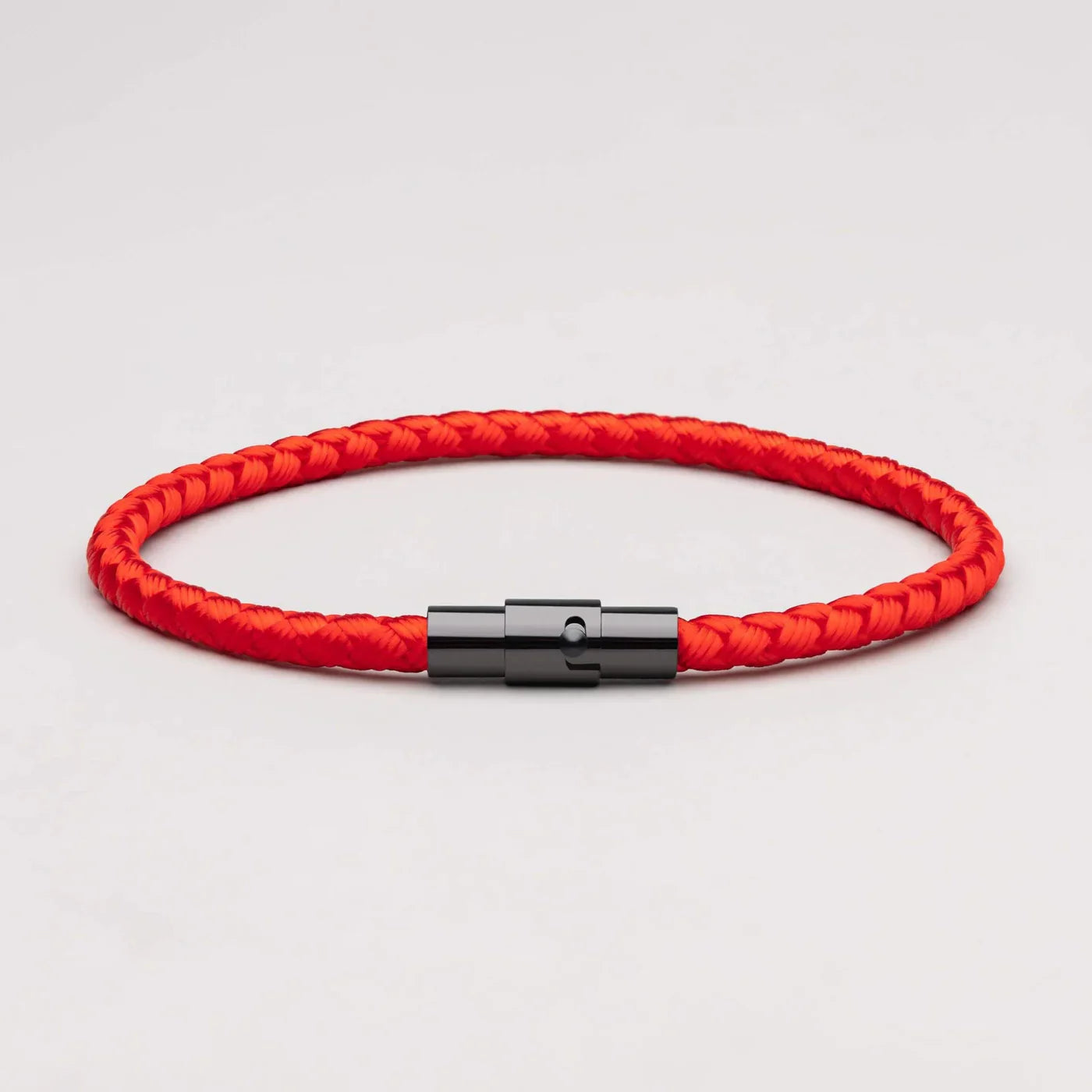 Red Minimalist Rope Bracelet